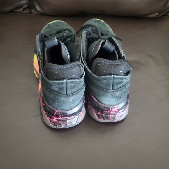 Adidas Streetball J Core mens sneakers size 9 basketball black Lace-up EF9606 - Picture 5 of 16